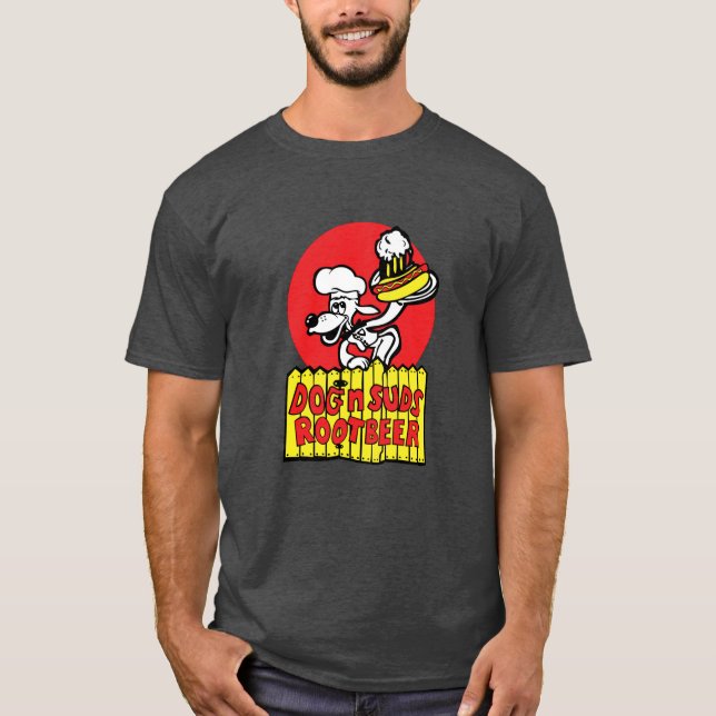 Hund N Suds T Shirt (Framsida)
