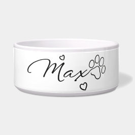 Hund namn - Max Bowl