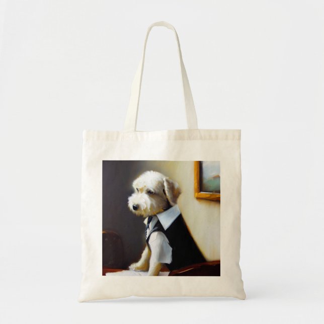 Hund Newspaper Editor Tygkasse (Framsidan)
