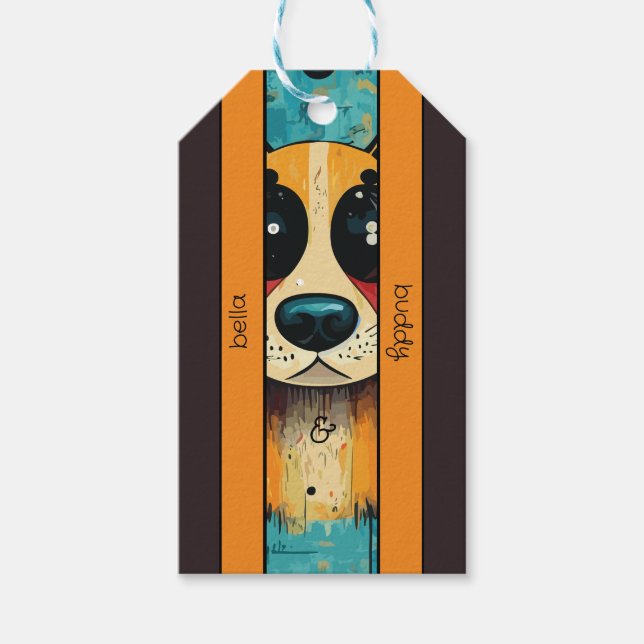 Hund Nose Presentetikett (Framsidan)