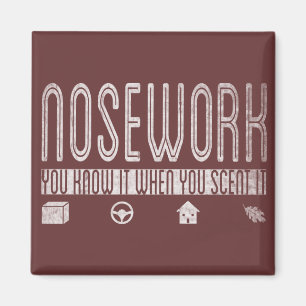 Hund- Nosework: Du vet den, när du vädrar den Magnet