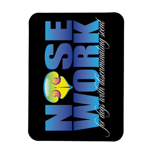 Hund Nosework för hundar med diskriminerande smak Magnet (Vertikal)