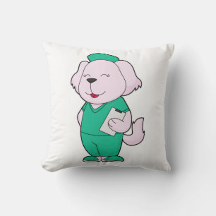 Hund Nurse Kudde