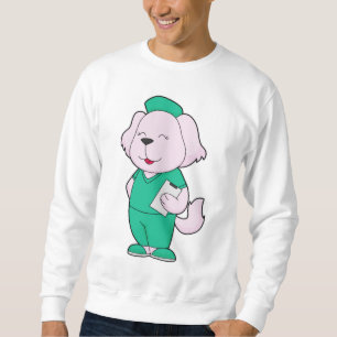 Hund Nurse Lång Ärmad Tröja