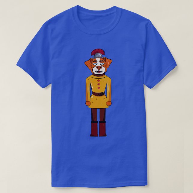 Hund Nutcracker T Shirt (Design framsida)