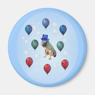 HUND NYA ÅR MAGNET