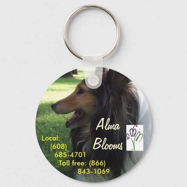 Hund Nyckelring (Framsida)