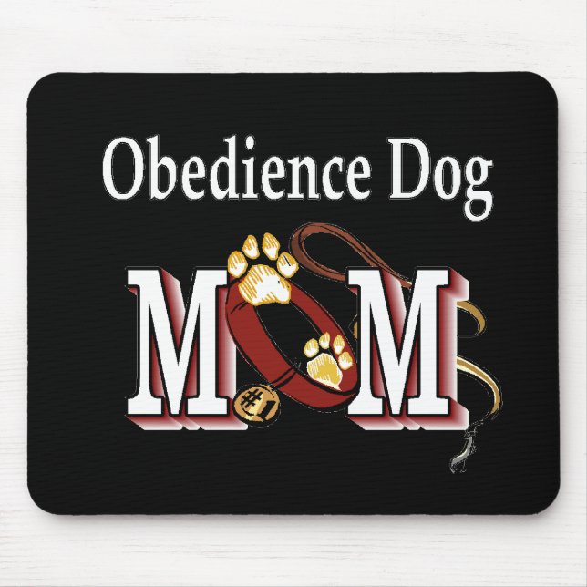 Hund Obedience Mamma Gifts Musmatta (Framsidan)
