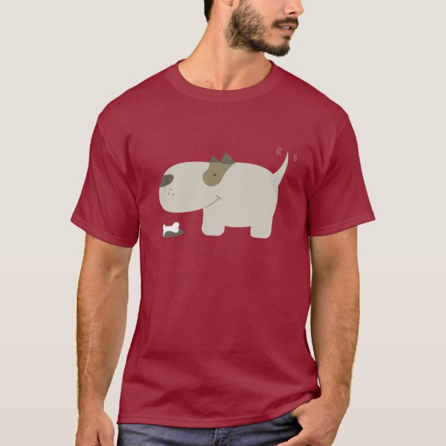 Hund- och benskjorta tee shirt (Framsida)