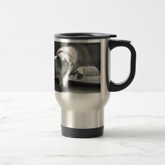 Hund- och försökskaninmugg resemugg (Höger)