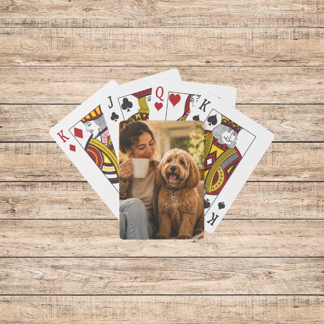 Hund och kaffe casinokort (Skapare uppladdad)