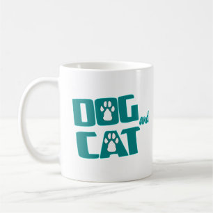 hund och katt kaffemugg