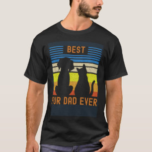 Hund och kattägare i bästa Päls Pappa någonsin, Vi T Shirt