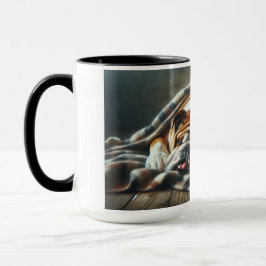 hund och kattblöjor tillsammans. mugg