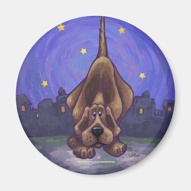 Hund och tillbehör för uppspelning av ljud magnet (Framsidan)