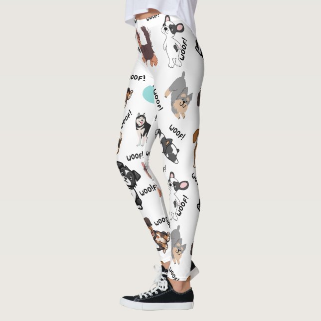 Hund och Voff! Leggings (Vänster)