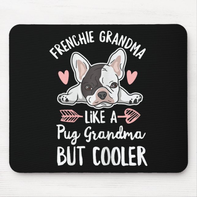 Hund offert för din Frenchie Grandma Musmatta (Framsidan)