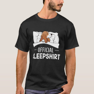 Hund officiell sömntröja Söt Sängkläder Nattpyjama T Shirt