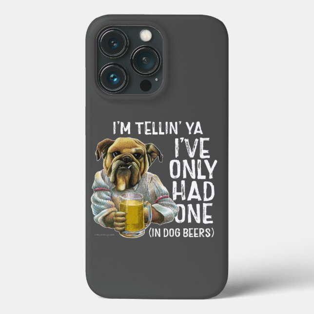 Hund Öl Fodral-Mate iphone case (Baksida)