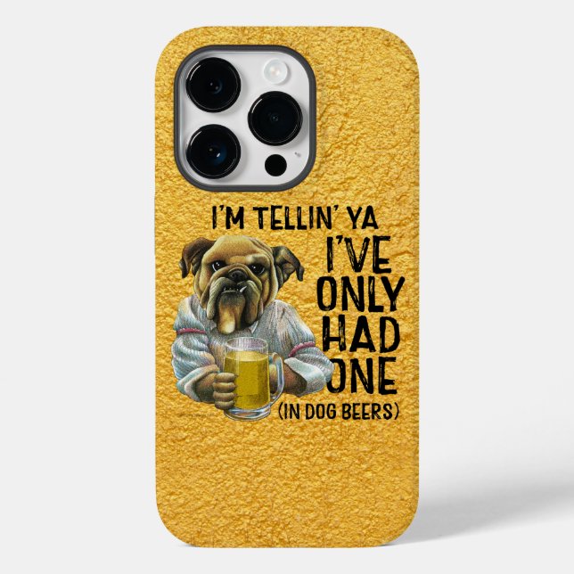 Hund Öl Fodral-Mate iphone case (Baksida)