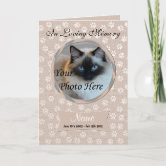 Hund om förlust av sällskapsdjur eller meddelande