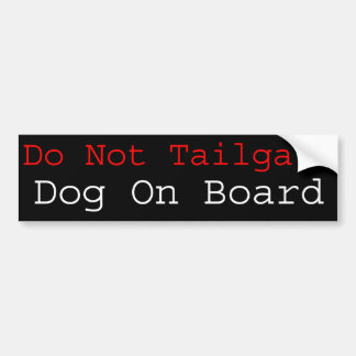 Hund ombord bildekal