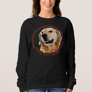 Hund ombord på Golden Retriever Cute Golden Retrie T Shirt
