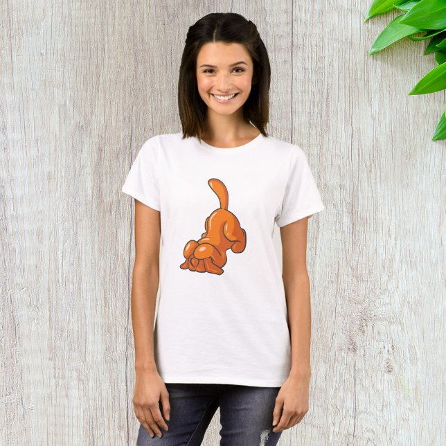 Hund orange Hound T Shirt (Skapare uppladdad)
