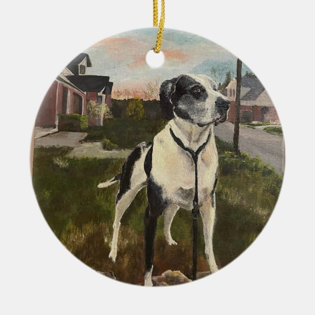 Hund Ornament (Framsidan)