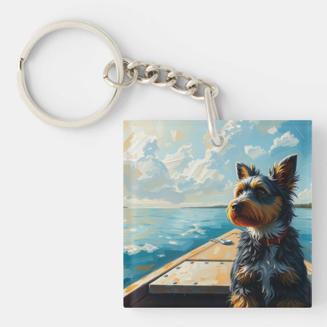 Hund på en båt (Framsidan)