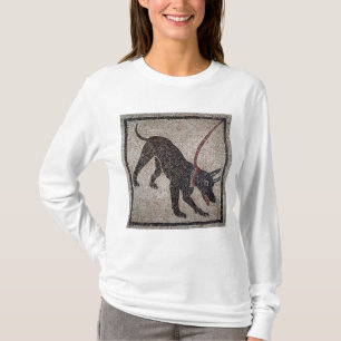 Hund på ett koppel, från Pompeii Tee