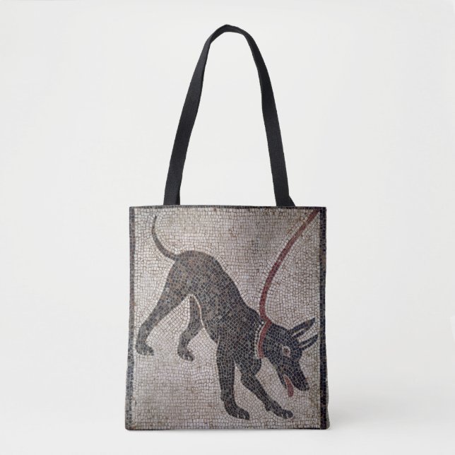 Hund på ett koppel, från Pompeii Tygkasse (Framsida)