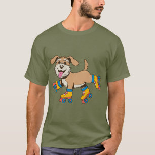 Hund på rullskridskor.. Jag ser en Hund T Shirt