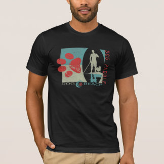 Hund Paddle - Hund Beach T-shirt