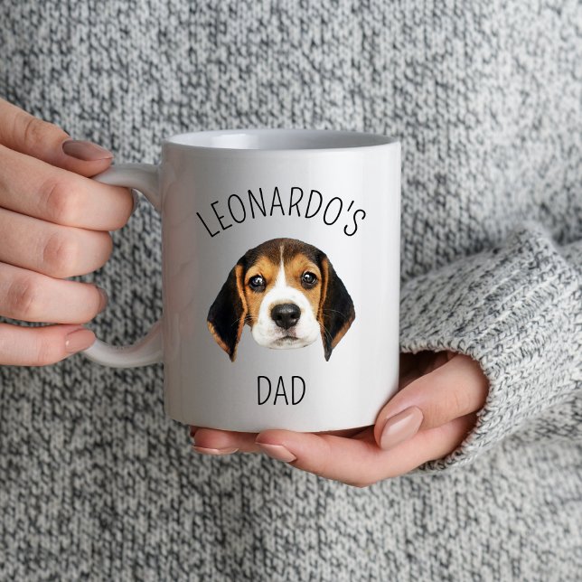 Hund Pappa Ägare Personlig Fars dag Mugg (Skapare uppladdad)