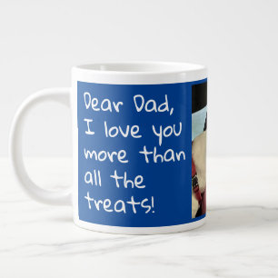 Hund Pappa Alla Treats-foto Jumbo Mugg