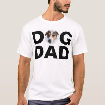 Hund Pappa, Anpassningsbar Photo Pappa Gift T-Shir