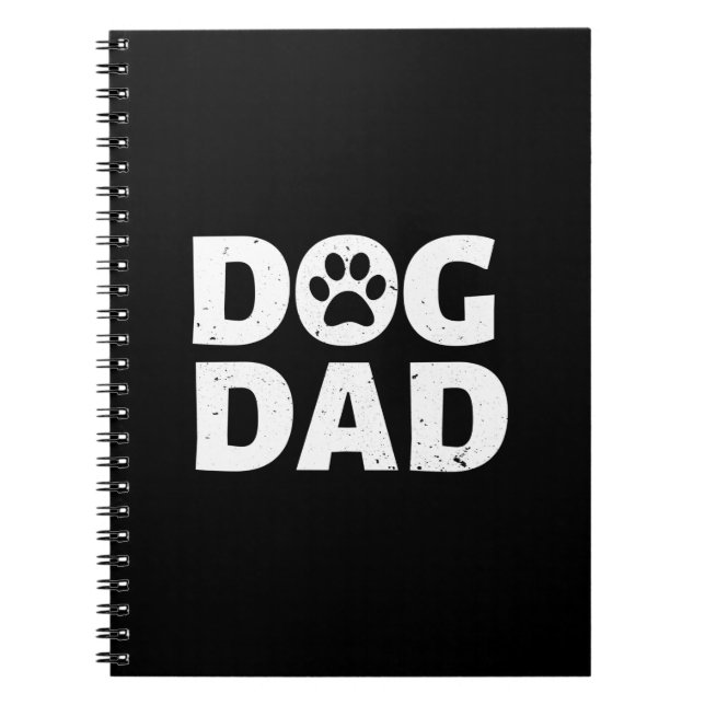 Hund Pappa Anteckningsbok (Framsidan)