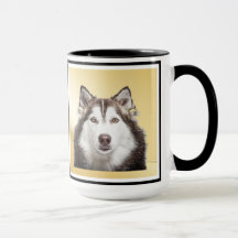 Hund Pappa Funny Fars dag Pet-fotosvart på insidan
