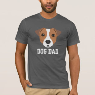 Hund Pappa Jack Russell Fars dag T Shirt