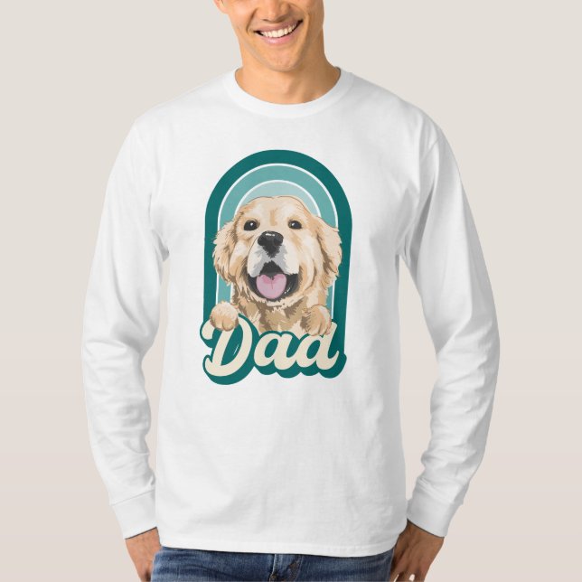 Hund, pappa, kärlek hundar, kärlek, mina sällskaps t shirt (Framsida)
