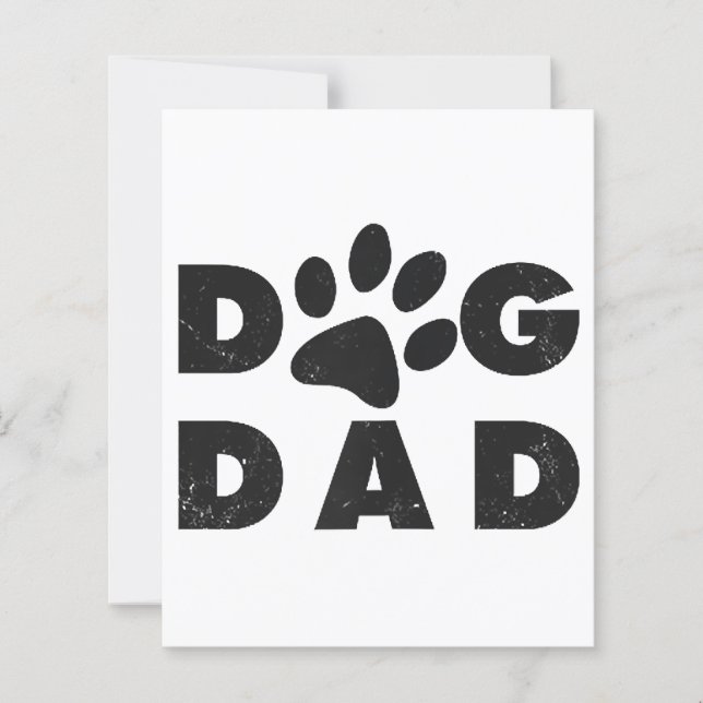 Hund Pappa klassisk (Framsida)