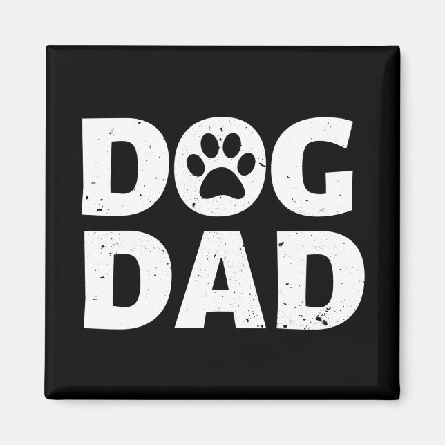 Hund Pappa Magnet (Framsidan)