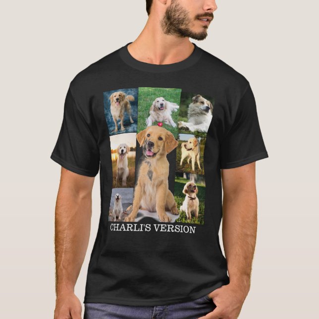 Hund, Pappa, Mamma-gåva för sällskapsdjur Hund äls T Shirt (Framsida)