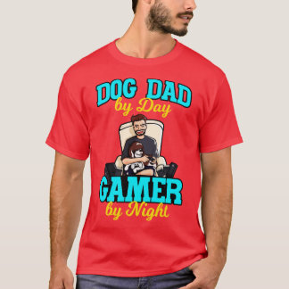 Hund Pappa per dag per natt T Shirt