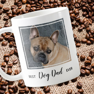 Hund Pappa Personlig Pet Photo Kaffemugg