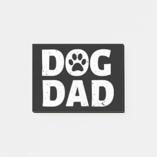 Hund Pappa Post-it Block
