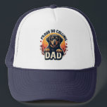Hund Pappa Stil Keps<br><div class="desc">Proud Hund - Truckerkeps Du bär med dig mattor i fickorna, pratar fluent bark och slutar alltid att äta varje hund du träffar - ja, du är en Proud Hund Pappa, och det är dags att världen får veta det. Den här truckerkepsen är gjord för killarna som åker till extra-sjön...</div>