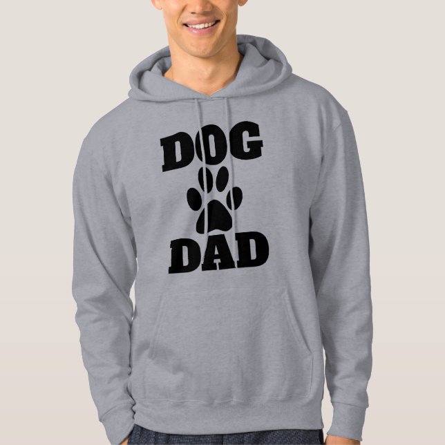 HUND PAPPA T-shirts & Hoodies Hoodie (Framsida)