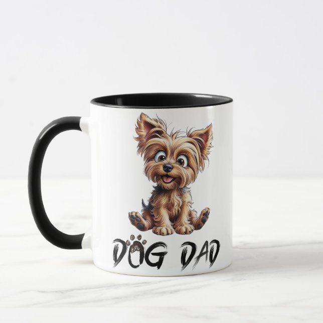 "Hund Pappa The Sweetest Guide to Living with a Yo Mugg (Vänster)